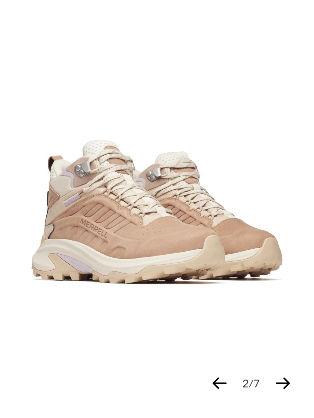 Merrell Women's Light Tan Trail Sneakers
